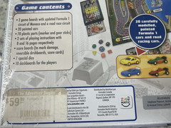 Zygomatic Formula D Sports Board Game, Painted Cars, 2-10 Players, Ages 14+