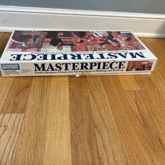 Masterpiece 1987 Parker Brothers Art Auction Board Game Complete