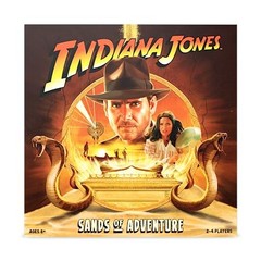 Indiana Jones Sand Timer Board Game Cooperative Adventure For Ages 8 And Up