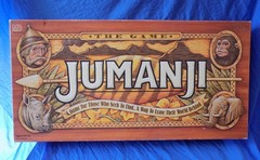 JUMANJI Board Game 100% Complete 1st Edition Milton Bradley Vintage 1995