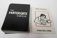 1973 Vintage Watergate Scandal Card Game Mid Century Politics Made in USA