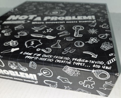 *RARE* “Not A Problem!” 2017 Board Game for “Quick-Thinking Creative Types”