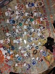 2013 NFL Rush Zone Football Board Game Lot Of parts