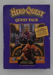 1991 Hero Quest – Return of the Witch Lord – Quest Pack – COMPLETE