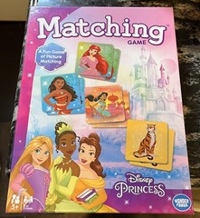 Wonder Fordge Disney Princess Matching Game New In Box Ages 3+ 1 Or More Players