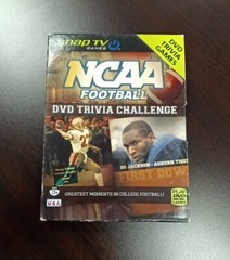 Snap TV Official NCAA Football Trivia DVD Game Play On TV 2005 Fast Shipping