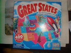 NEW GREAT STATES! Board Game – Fun Educational USA Geography for Kids & Family