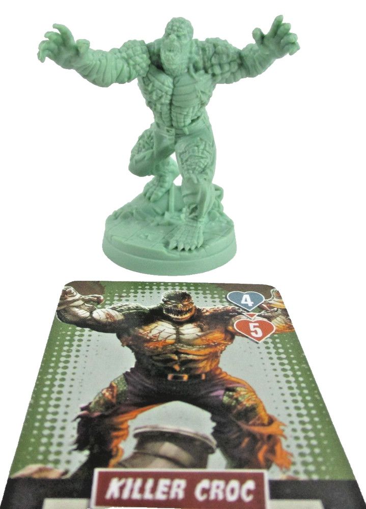 DCeased: Gotham City Outbreak KILLER CROC Mini & Card NEW!!
