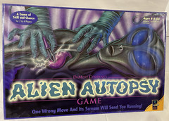 Alien Autopsy Electronic Board Game 1997 Damert Company Open Box RARE SEALED NEW