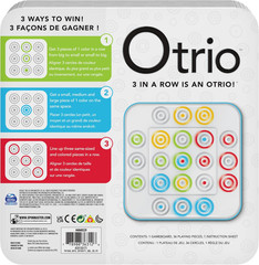 Spin Master Games Otrio Modern Stacking Strategy Tic-Tac-Toe Family Game |