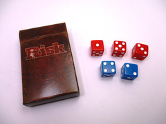 Risk Board Game by Hasbro 2015 Dice & Cards Replacement Parts Pieces