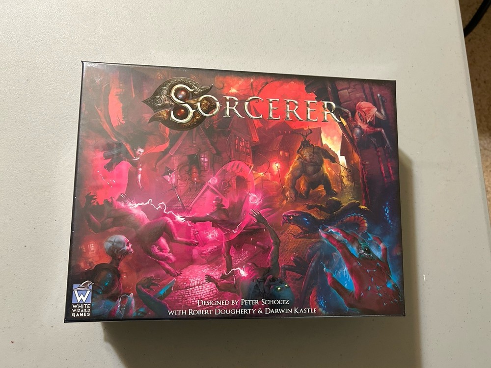 SORCERER Board Game Kickstarter. NEW and SEALED