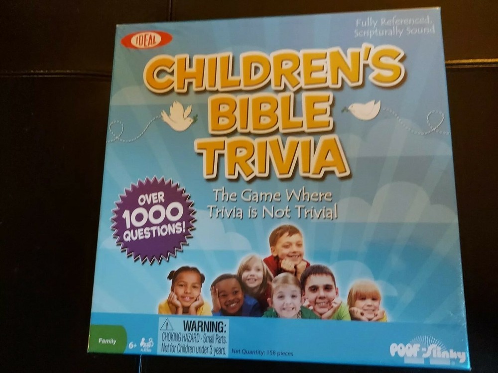 Ideal Children’s Bible Trivia Game – New and Sealed.
