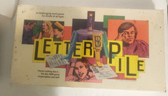 Letter Pile Board Game 1974 The Cootie Company Schaper Manufacturing Co USA NIB