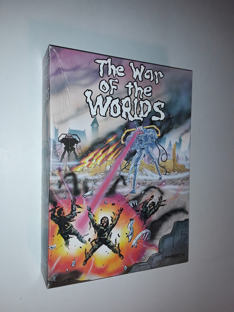 War of the Worlds COMPLETE Task Force Games unpunched science-fiction board game