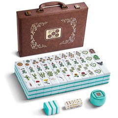 Color Al chemist American Mahjong Tile Set, 166 Vintage-Inspired Acrylic