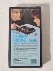 Rubik’s Cube Brain Game. 1983. CBS Toys. Ideal. Logic & Deduction. 2 Player.