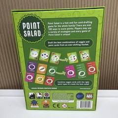 AEG Point Salad Card Drafting Game, Double-Sided Cards, 2-6 Players, Sleeved NM