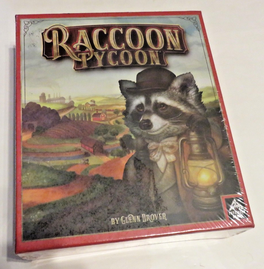 Raccoon Tycoon Standard Edition Forbidden Games Board Game 2019 NEW & SEALED!!