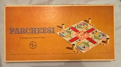 PARCHEESI A Backgammon Game of INDIA “GOLD SEAL EDITION”, 1964 FREE SHIPPING