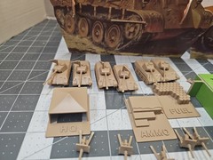 Parts 1975 Vintage Tank Battle Game by Milton Bradley 85% Of Parts Only #4508