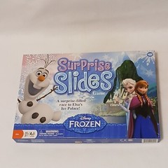 Disney Frozen Surprise Slides Board Game Complete 2 to 4 players ages 3 and up