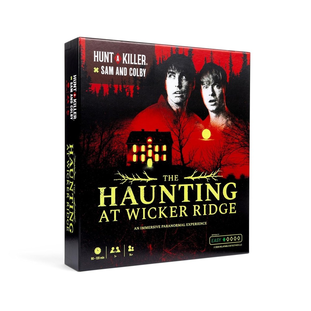 Wicker Ridge Immersive Ghost Hunting Kit Sam and Colby Escape Room Mystery Box