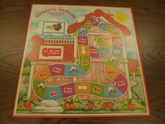 Strawberry Shortcake BOARD LOT Housewarming Surprise 1983 Big Apple Board Game