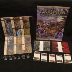 Talisman Rev 4th Ed The Highland Expansion FFG Game 100% COMPLETE! NO BOX