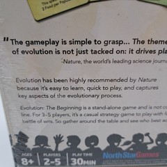 Evolution The Beginning Board Game North Star Games Dinosaurs STEM