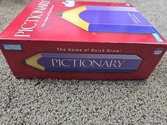 Pictionary 20th Anniversary Parker Brothers New Open Box 2007