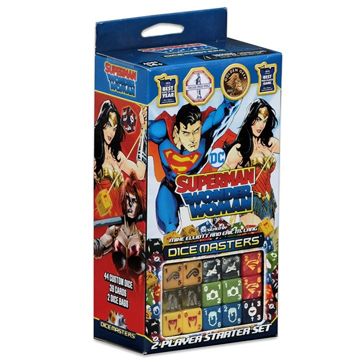 Superman Wonder Woman Dice Masters 2-Player Starter Set Wizkids/Neca New in Box