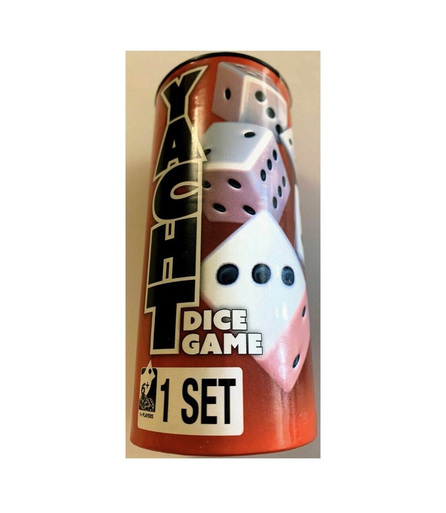 YACHT Dice Game * New * All ages * 1 or More Players Fun Travel Game Yahtzee