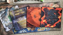 Hoplomachus Victorum Board Game With Premium Health Chips & Hero Tracker, Used