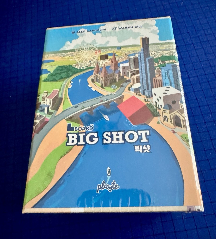 Playte Big Shot Boardgame for 2-4 Players 30-Minute Edition BRAND NEW SEALED