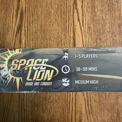 New Sealed Space Lion: Divide and Conquer, Deluxe Edition, Kickstarter Edition
