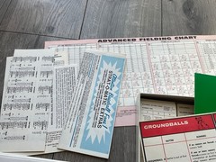 Lots of 2 Vintage Strat-o-Matic baseball Board Game Sports – As is