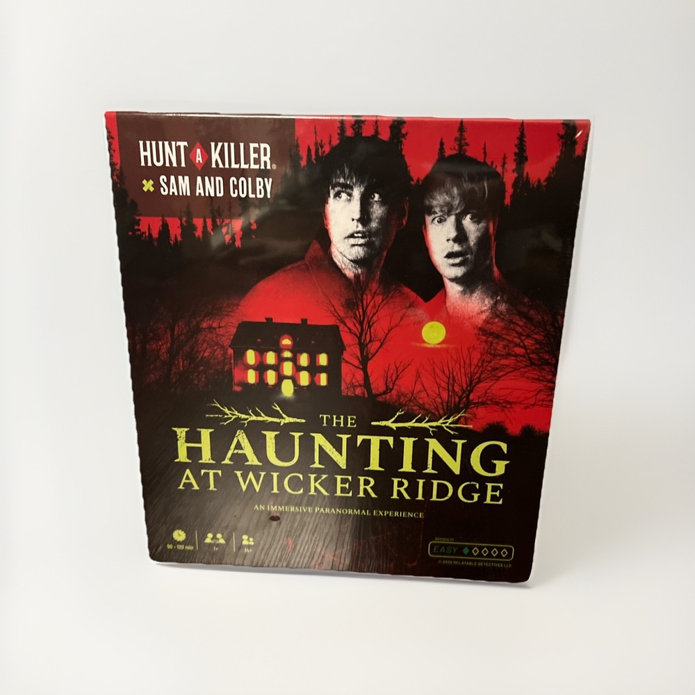 Hunt A Killer x Sam and Colby The Haunting at Wicker Ridge, Immersive Beginne…