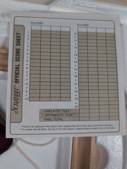 1989 Scrabble Deluxe Edition Turntable Board Game Milton Bradley #4034 Complete