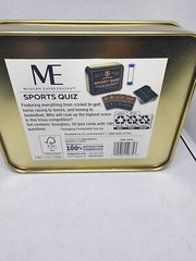 Championship Sport Quiz Game in Collectible Tin Box – 50 Cards – 100 Questions