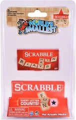 World’s Smallest Scrabble Classic Tabletop Game Portable Fun for All Ages – NEW