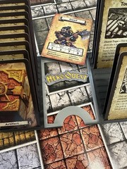 HeroQuest Character Dashboard 4 Pack Player Card Organizer Set