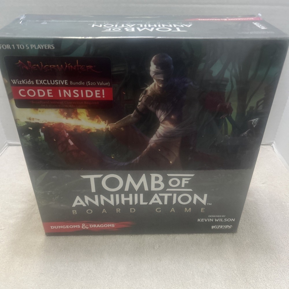 Dungeons & Dragons: Tomb of Annihilation Adventure System Board Game Standard Ed