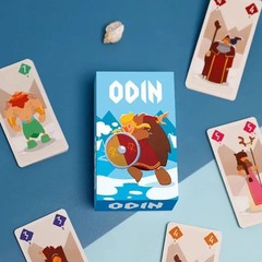 Odin Card Game Helvetiq Style Fast shedding Family Party Board Game 2-6 Players