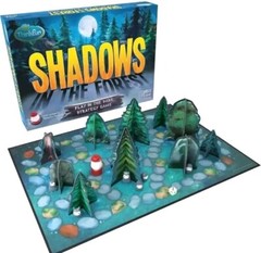 Shadows in the Forest Play in the Dark Strategy Game ThinkFun Ages 8+ Complete