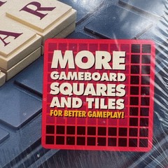 Milton Bradley Upwords 3D Word Game 1997 Expanded 10×10 Grid New Sealed 4312