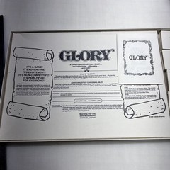 GLORY A Christian Board Game 1980 Vintage Jesus – Youth Group – Fun Bible Trivia