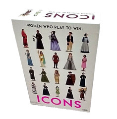 ICONS A Strategy Game about Women Who Play To Win, NEW, Ages 8+, 2-8 Players