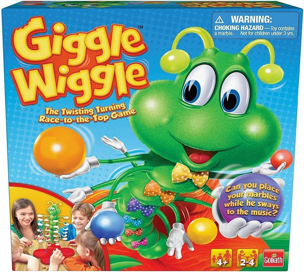 Goliath Giggle Wiggle The Twisting Turning Run Game Multicolor DMG PKG