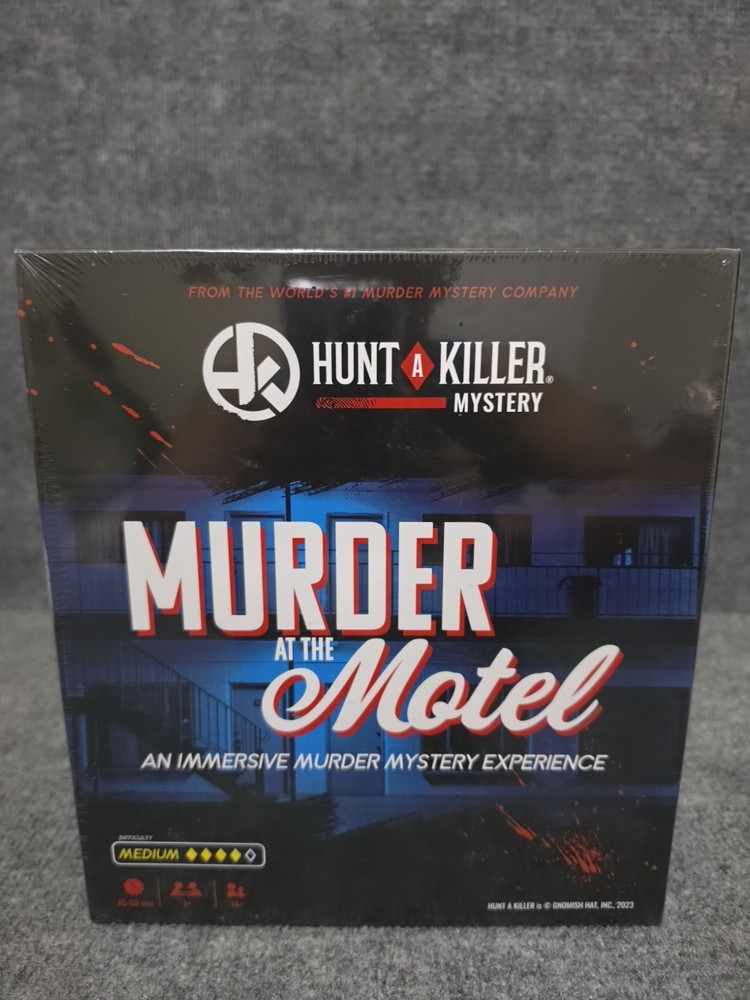 Hunt A Killer Mystery MURDER AT THE MOTEL Game